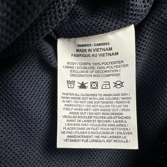 Nike Pullover Jacket Mens XL Buffalo Plaid Fleece Sherpa Blue Black 1/2 Zip - Picture 8 of 11